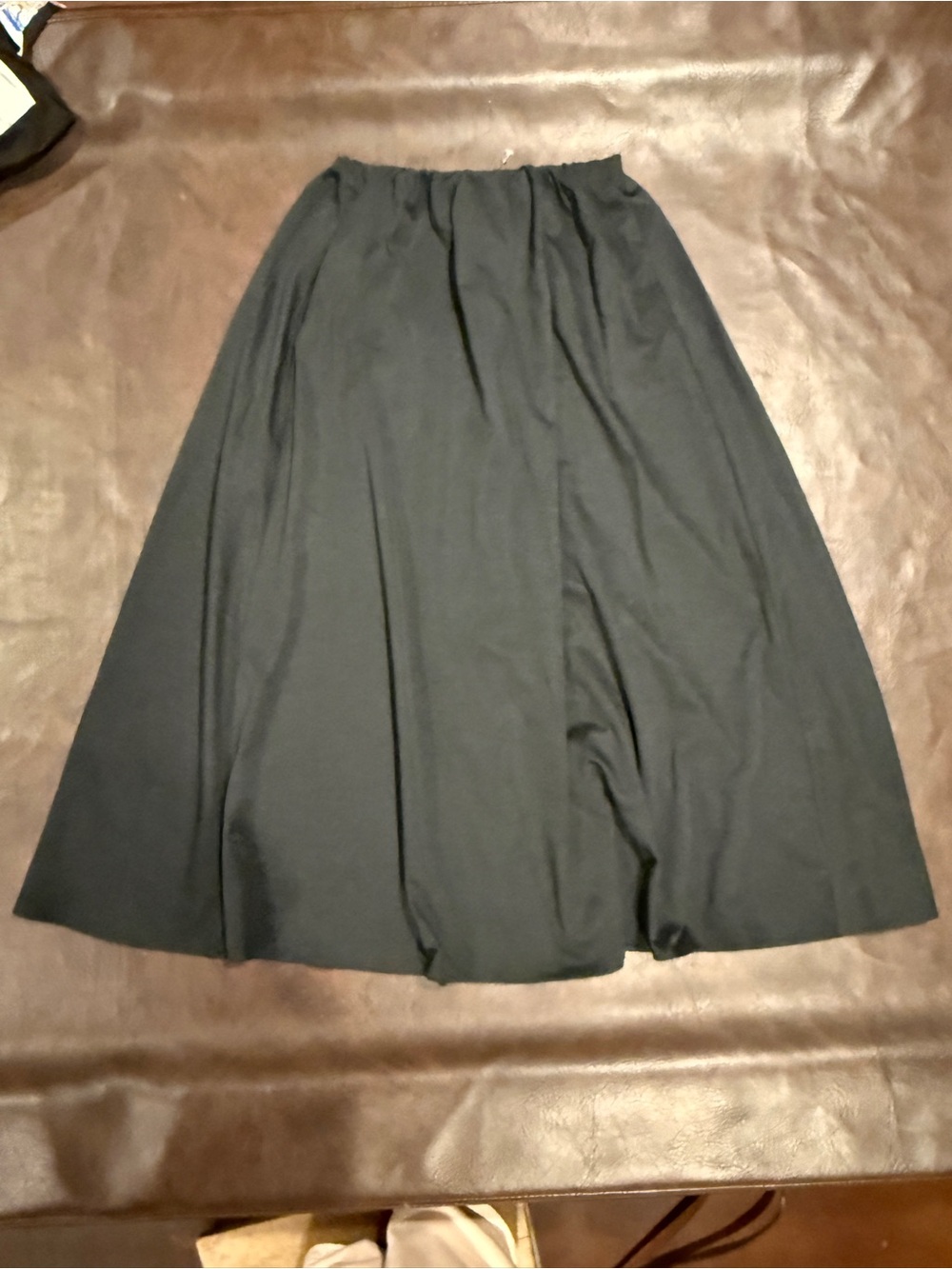 Camila Coehlo Black Women's A-Line Skirt - elastic waist